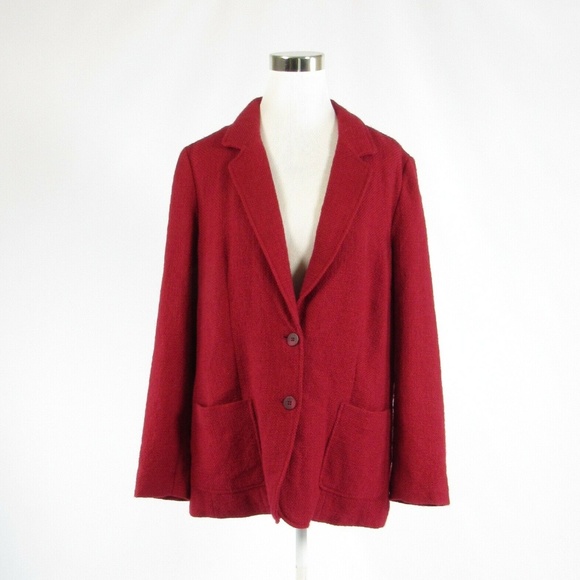 J. Jill Jackets & Blazers - J. Jill rose red long sleeve jacket L